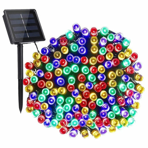 200LED Solar Strings 72ft 8 Modes Waterproof Solar Christmas Lights