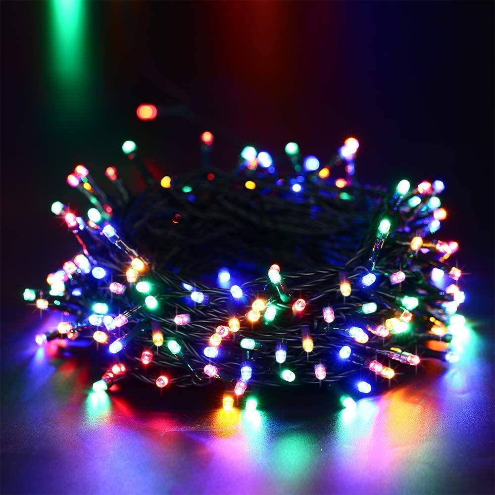 200LED Solar Strings 72ft 8 Modes Waterproof Solar Christmas Lights